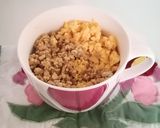 ⚫離乳食後期⚫2色丼作り方4写真