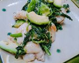 生だしでアボカドと若鶏の甘酢炒め作り方6写真