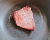 焼いてのせるだけ！簡単柔らかステーキ丼作り方3写真