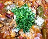 サバ缶とミックスビーンズのトマト煮作り方12写真