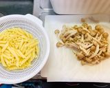 じゃがいもとしめじのミートペンネグラタン作り方2写真