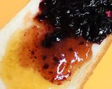 スリートーンサンバースト風ジャムトースト作り方3写真