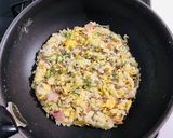 簡単!激旨!ネギ塩豚炒飯作り方13写真