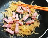 レトルトでもアレンジにて本格ミートパスタ作り方2写真