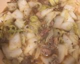 缶詰アレンジ♪白菜と鯖缶の卵とじ作り方2写真