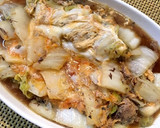 缶詰アレンジ♪白菜と鯖缶の卵とじ作り方4写真