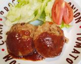肉汁溢れる牛脂入りハンバーグ☆作り方6写真