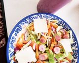 ダイエット中にウインナーチーズのサラダ作り方1写真