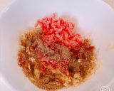 レンジで簡単！焼きそば味のおにぎり作り方1写真