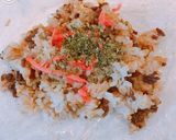 レンジで簡単！焼きそば味のおにぎり作り方5写真