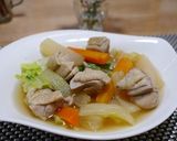 鶏肉と白菜と大根煮作り方6写真