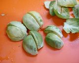 簡単！芽キャベツのちぢみ作り方2写真