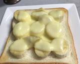 バナナチーズトースト作り方5写真