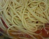 バジルとトマトのシンプルパスタ作り方3写真