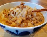 レトルトパックで超時短しらたき担々麺作り方3写真