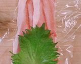 ごぼう巻きをさらに豚肉で巻く(^.^)作り方2写真