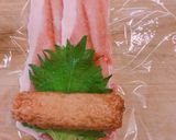 ごぼう巻きをさらに豚肉で巻く(^.^)作り方3写真