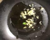 豆苗と小海老のペペロンチーノ作り方2写真