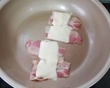 グルメなツナとベーコンチーズのサンド作り方4写真