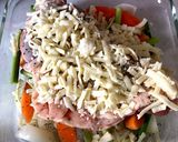 入れて焼くだけ！鳥もも肉のパン粉焼き作り方4写真