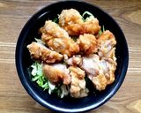 チャチャッと唐揚げ丼!作り方3写真
