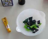 ★　三つ葉の　のり和え　★作り方4写真