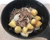 栗原はるみさんレシピ 肉じゃが作り方2写真