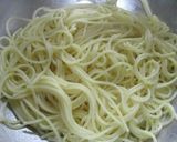 アサリと春キャベツのスパゲティー作り方4写真