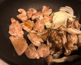 鶏肉ときのこのミルクスープ作り方2写真
