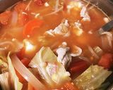 子供と作る!具沢山のトマトスープ作り方5写真