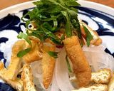 新たまねぎとカリカリお揚げのサラダ作り方6写真