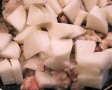初心者でも簡単☆豚肉と大根の煮物作り方3写真