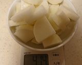 電鍋で簡単！大根、厚揚げ、サバ缶の煮物作り方1写真