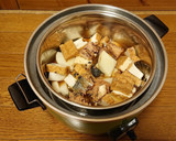 電鍋で簡単！大根、厚揚げ、サバ缶の煮物作り方4写真