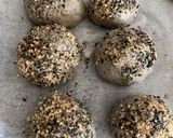 香ばしい　全粒粉＆もち麦入り　胡麻パン作り方5写真