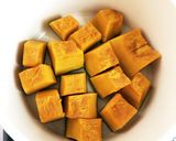 鯖缶でサバとかぼちゃの味噌煮作り方1写真