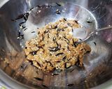 ☆簡単☆梅ひじき納豆の袋焼き作り方7写真