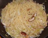 ツナ椎茸とレタスの和風ポン酢スパゲティ作り方7写真