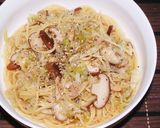 ツナ椎茸とレタスの和風ポン酢スパゲティ作り方8写真