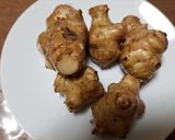 キノコと野菜の油炒め・チーズ、ソース味作り方2写真