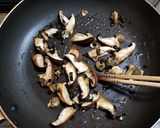 キノコと野菜の油炒め・チーズ、ソース味作り方4写真