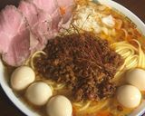 鶏ガラ煮干 担々麺作り方8写真