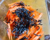 レンチン一発！人参と塩昆布常備菜作り方2写真