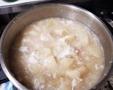 豚ひき肉と大根の卵の白身スープ作り方17写真