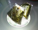 小えび天とわかめのおにぎり作り方4写真