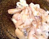 春のご馳走＊イカと菜の花トマトイタリアン作り方1写真