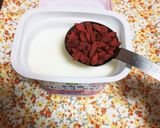 美肌&抗酸化作用抜群！クコの実ヨーグルト作り方1写真