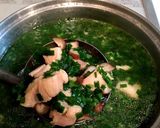 簡単☆鶏肉もも肉ニラと椎茸ごちそうスープ作り方6写真