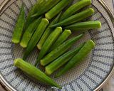 オクラで山かけ作り方3写真