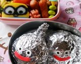 キャラ弁　＊メタルスライム　はぐれメタル作り方2写真